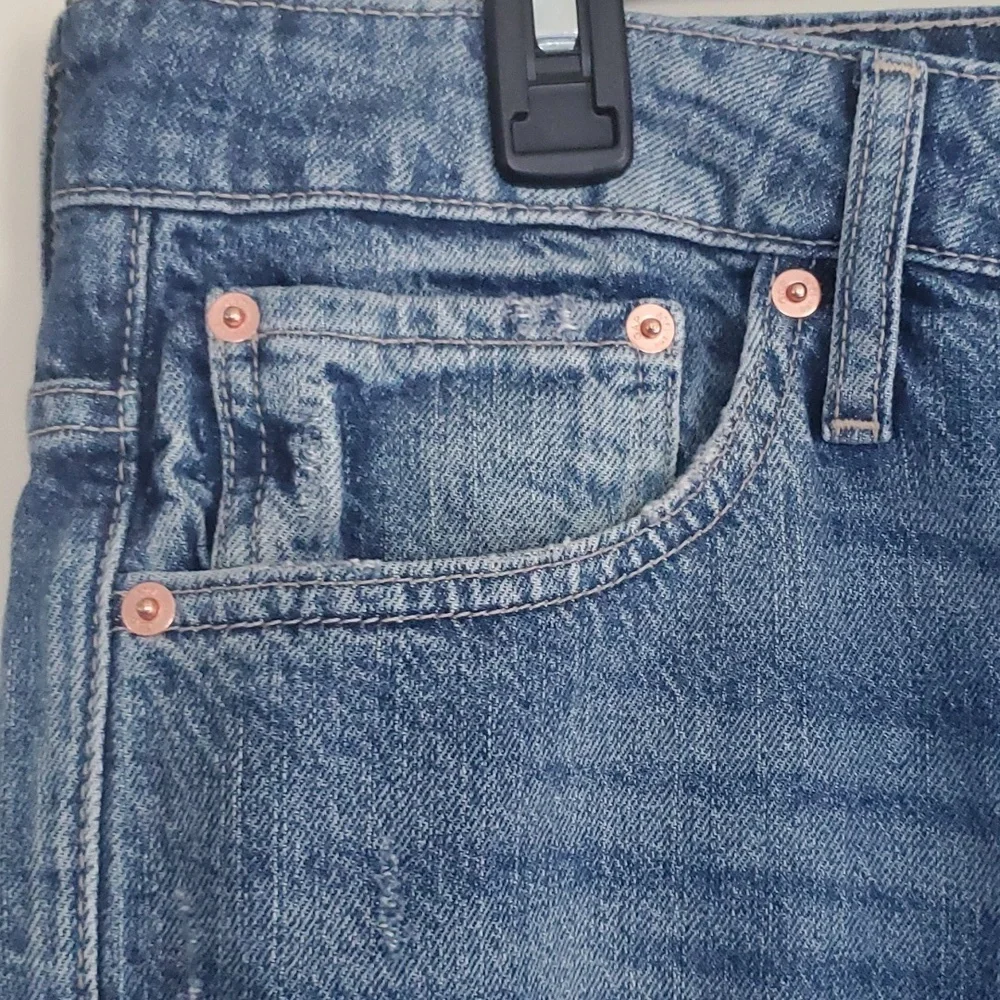 GAP Denim Universal Slim Distressed Boyfriend Ankle Jeans 20/35R - Picture 5 of 11